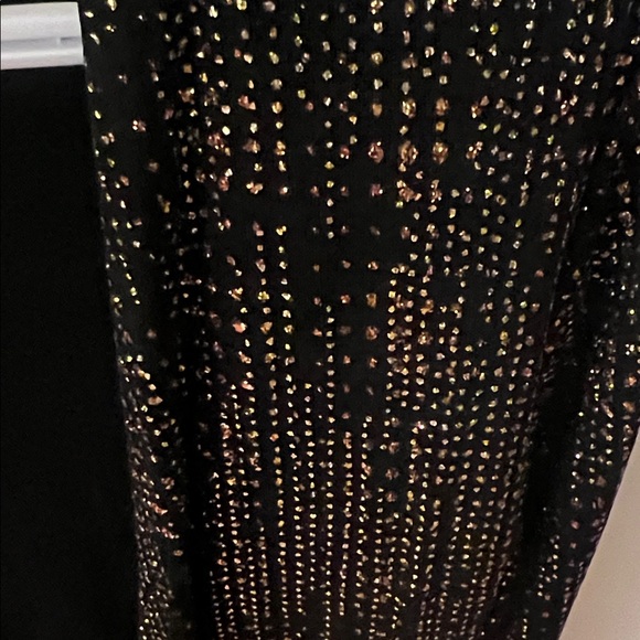 Joseph Ribkoff Black and Gold Jacket - Picture 3 of 4